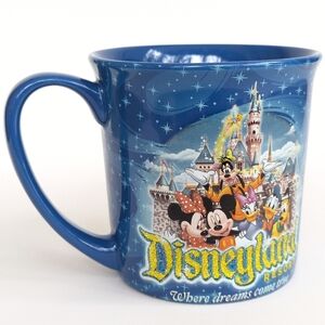 Authentic Original Disney Parks Disneyland Resort "Where Dreams Come True" Mug